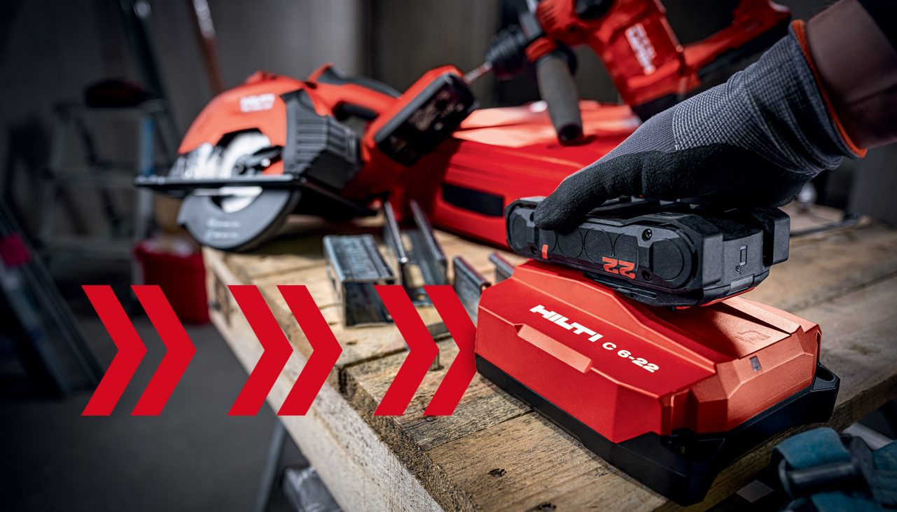 nuron hilti chargers