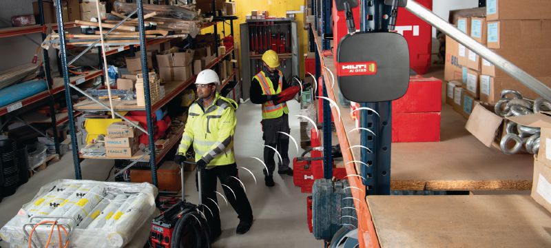 AI G125 Inventory scanner Warehouse inventory gateway, providing an all-in-one solution for tracking and managing warehouse assets (Hilti ON!Track) Applications 1