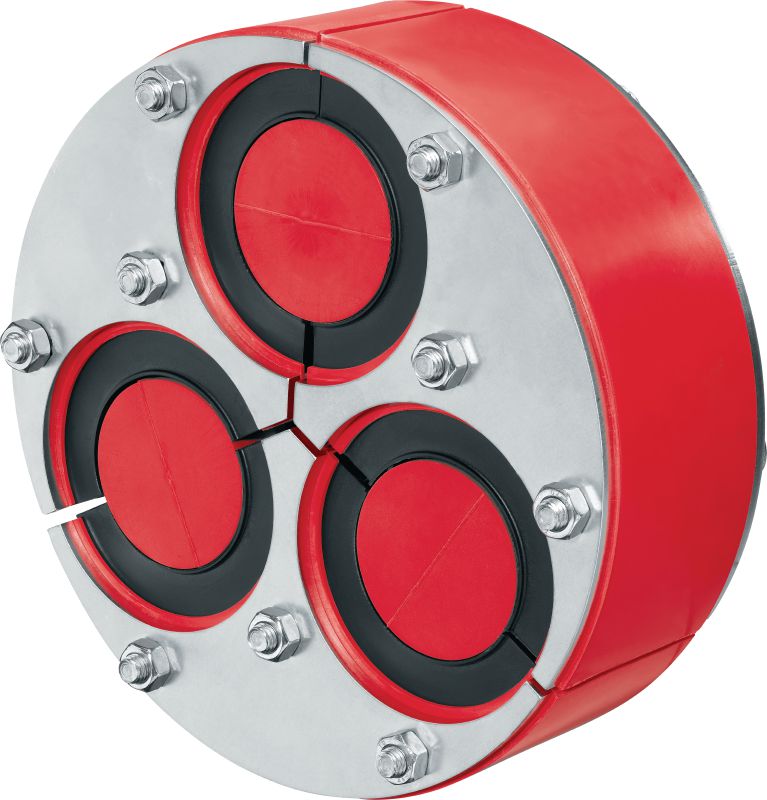 CFS-T RR3 plug seals Round plug to seal against water and protect from fire in substation basements