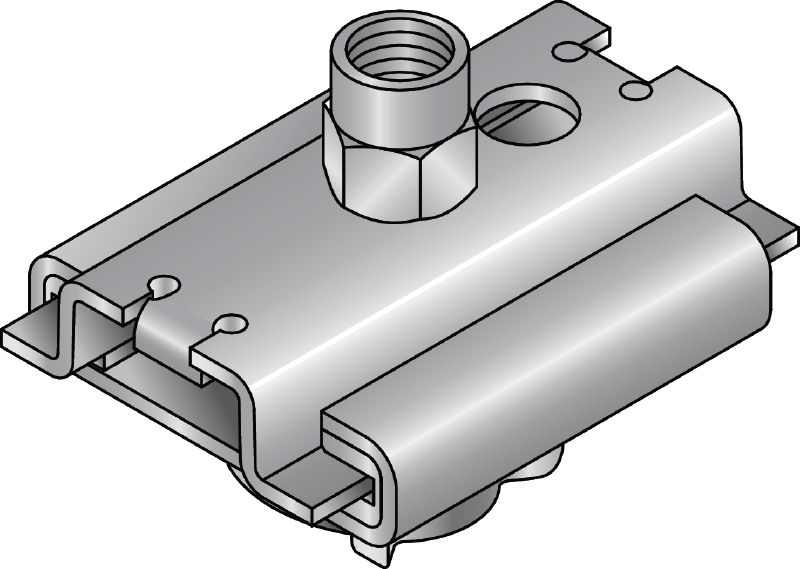 MSG-MQ 0,6 Slide connector Premium galvanised slide connector for light-duty heating and refrigeration applications