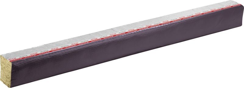 CFS-VB E120 Cavity barrier 25mm air gap Pre-formed fire cavity barrier for rainscreen cladding with 120 minutes of fire integrity and air gaps up to 25 mm