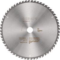 Wood fine finish Mitre Saw blade Ultimate wood fine finish Mitre Saw blade (12 | 305mm) with carbide teeth, for precise and clean cuts in wooden beams with our SM 60-22 cordless Mitre Saw